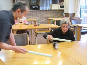 ゴムボールバレー 写真