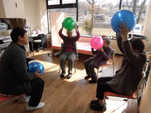 運動クラブ 写真