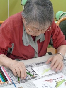 絵手紙クラブ 写真