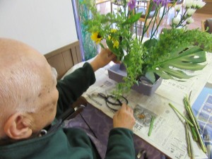 生け花教室 写真