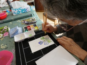 絵手紙クラブ 写真