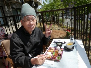 『桜見テラスランチ』 写真