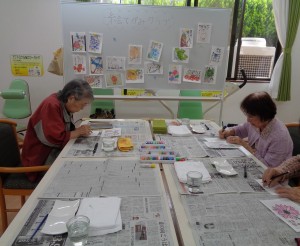 絵手紙クラブ 写真