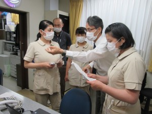 業務部樋口の防災日誌 写真