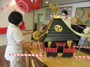 日野東館の神輿 写真