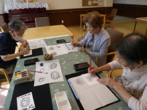 『遊びり・絵手紙クラブ』 写真