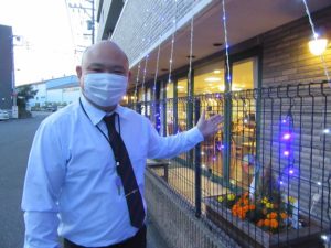 業務部樋口の園芸日誌クリスマスイルミネーション編 写真