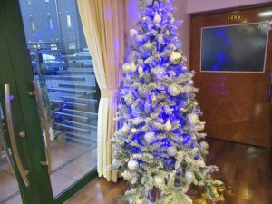 クリスマスツリー点灯 写真