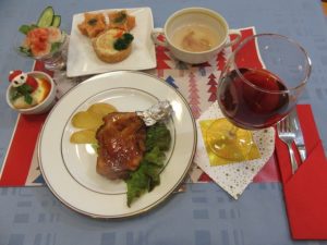 クリスマススペシャルランチ 写真