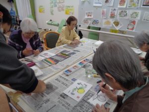 遊びり・絵手紙クラブ 写真