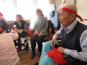 秋の大運動会～玉入れと職員の出し物でフィナーレ～ 写真