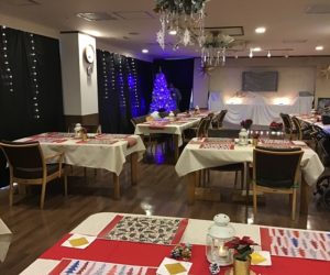 クリスマス会開始です 写真