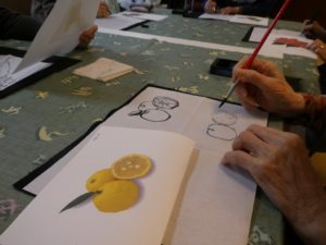 『遊びり・絵手紙クラブ』 写真