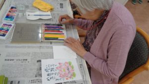 遊びり・絵手紙クラブ 写真