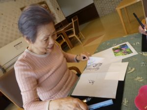 『遊びり・絵手紙クラブ』 写真