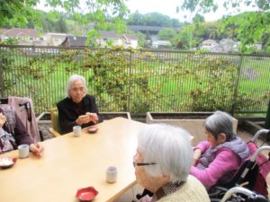 ♪テラスおやつ・レク♪ 写真