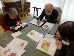 『遊びり・絵手紙クラブ』 写真