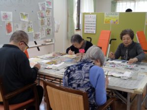 遊びり・絵手紙クラブ 写真