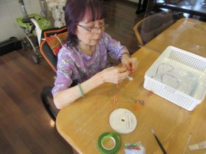 クラフトパンチで花束を作ろう! 写真