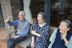 ある日の外気浴♪ 写真