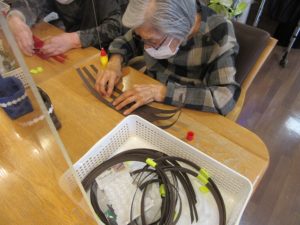 クラフトバンドで籠を作ろう!　② 写真