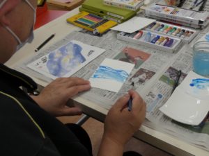 遊びり・絵手紙クラブ 写真