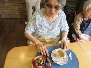 秋の茶話会 写真