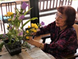 ＜活け花＞ 写真