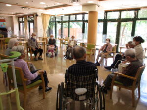 タオル体操レクレーション 写真