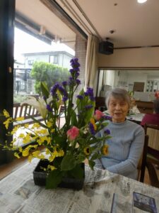 ＜活け花教室＞ 写真