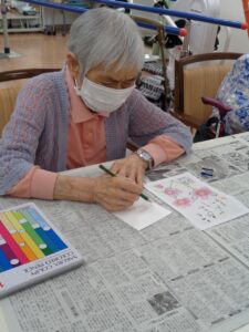 遊びり・絵手紙クラブ 写真