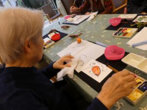 『遊びり・絵手紙クラブ』 写真