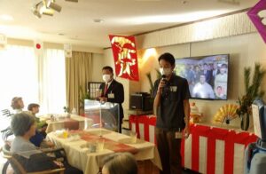 新年の挨拶 写真