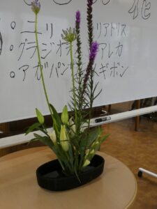 6月活け花教室 写真