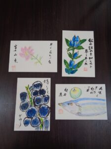 遊びり・絵手紙クラブ 写真