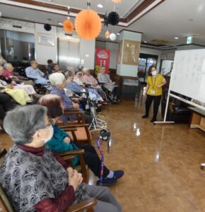 10月音楽療法 写真