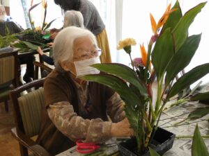 11月活け花教室 写真