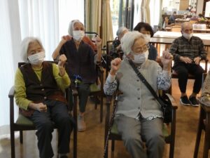 11月音楽療法（2回目） 写真