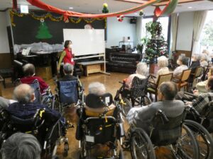 12月音楽療法（2回目） 写真