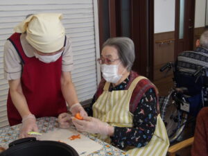 2月17日　料理教室　五目いなり寿司 写真