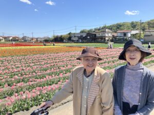 チューリップ＆軽食 写真