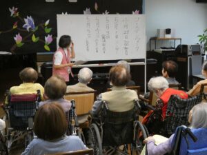 4月音楽療法② 写真