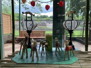 迎え火、送り火 写真