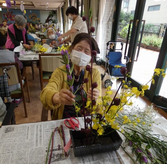 10月活花教室 写真