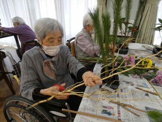 12月活花教室 写真