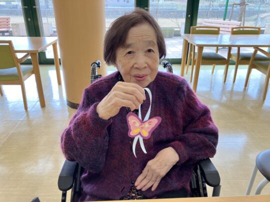 手作りクラブ（蝶のチャーム） 写真