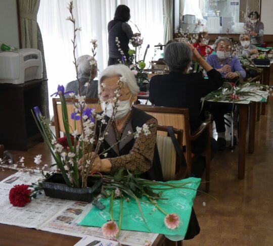 2月活花教室 写真