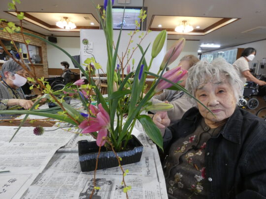 3月活花教室 写真