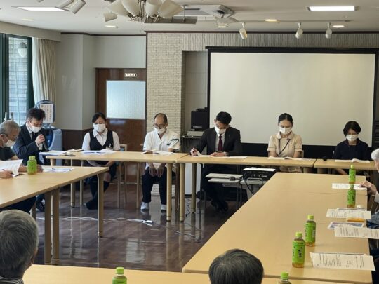 入居者運営懇談会 写真