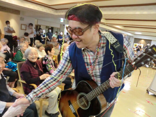 「敬老会　紅白歌合戦」 写真